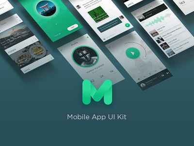Mugen Mobile App UI KIT app design ios iphone kit mobile mugen template travel ui