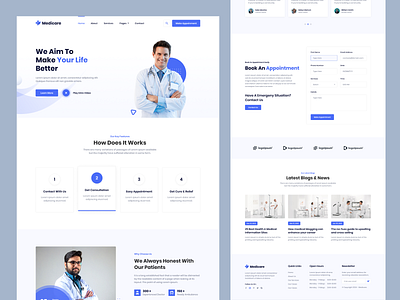 Medical Website Landing Page