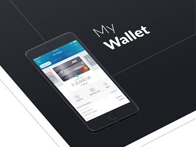 My Wallet - Banking app branding icon ux
