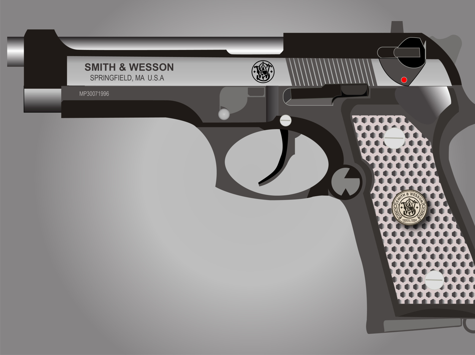 Dribbble - beretta pistol.jpg by mohit Parihar