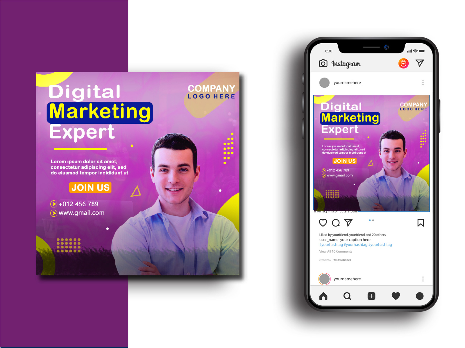 Digital Marketing Post by Ashraful Islam on Dribbble