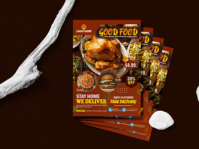 Food Flyer Design banner branding brashers business flyer club flyer company flyer corporate flyer design design flyer event flyer flyer flyer design food flyer graphic design illustrator party flyer photoshop poster vector