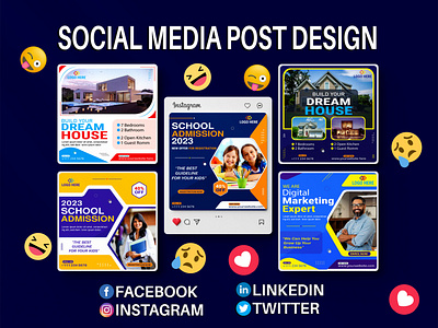 Social Media Post Design Template