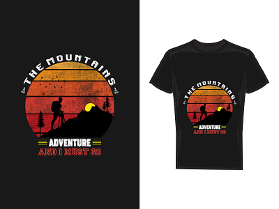 Adventure T-shirt Design