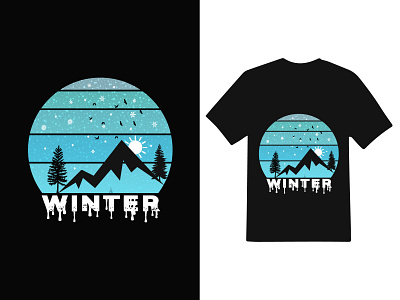 Winter T-shirt Design