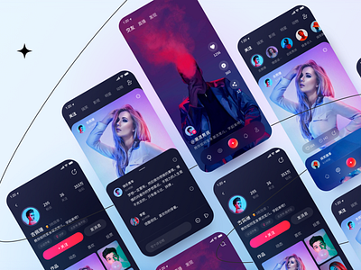 Live App UI Design