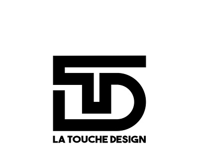 Brand Logo for the society LA TOUCHE DESIGN