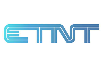 Brand Logo for the society ETNT branding design icon illustration logo typography