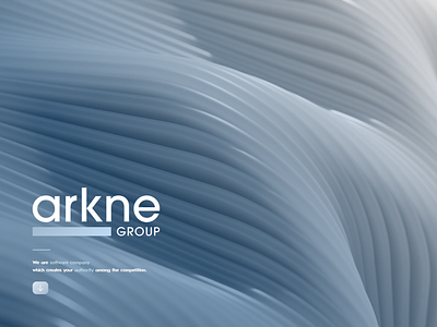 Design for Arkne Group branding logo ui