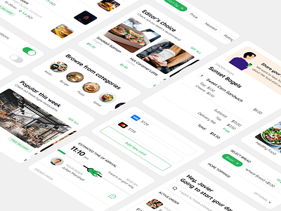 Foodie – Food / Restaurant Delivery Mobile UI Kit