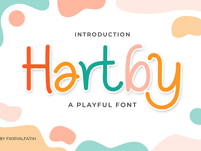 Hartby - Playful Font