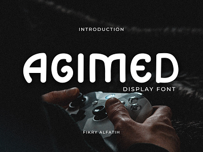 Agimed Display Font