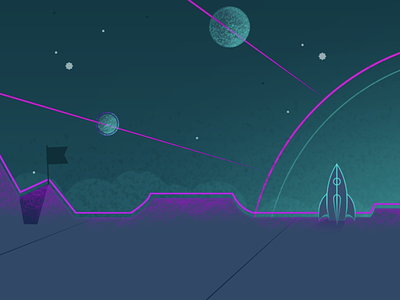 Another part of another planet illustration space texture vector