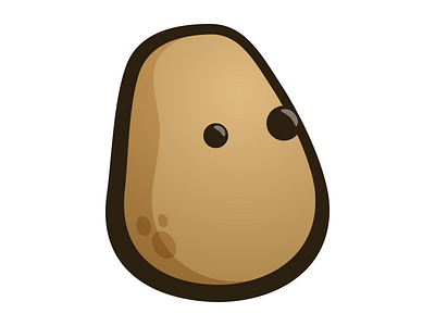 Our new mascot character illustration logo mascot potato vector