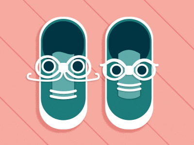 Loved-up Shoelaces animade animation character design gif propz shoelaces valentines
