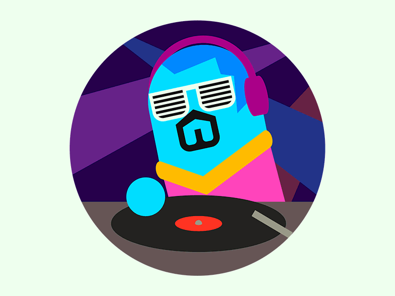 DJ by Animade on Dribbble