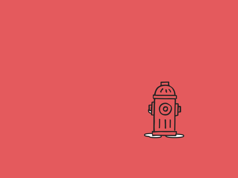 Airbnb: Hydrant airbnb animade animation gif hydrant
