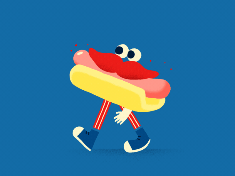 Chili Dog Day! by Animade on Dribbble