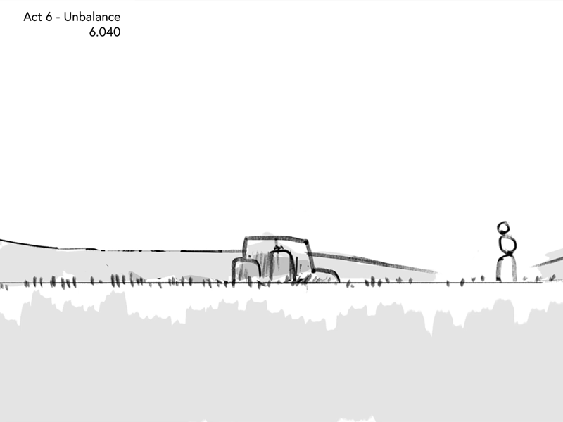 Scenery animade animatic animation hand drawn peace and quiet tend film wetransfer wip