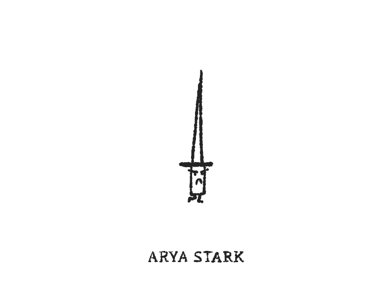 Gome of Thranes—Arya Stark