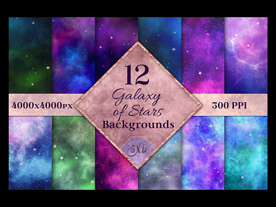 Galaxy of Stars Backgrounds