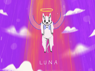 RIP Luna animation art character design illustration motion graphics