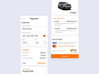 Car Rental Payment System - Web & Mobile