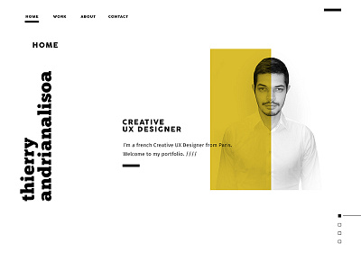Portfolio 2016 designer editorial flat minimal portfolio ui ux webdesign