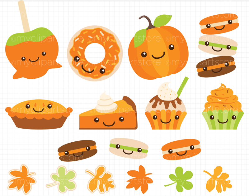 Clipart Fall Pumpkin Spice By Linda Murray On Dribbble