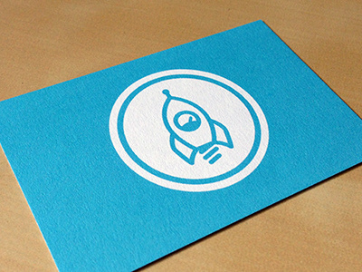 Voltronik Business Cards - Front blue business cards rocket voltronik