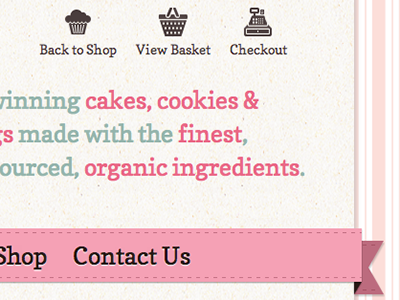 Ewetree Cakes cakes cookies icons shop website