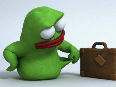 3D Plasticine Character created for BlaBlaCar