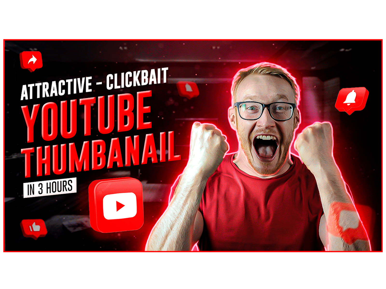 YOUTUBE THUMBNAILS design graphic design thumbnail typography youtube