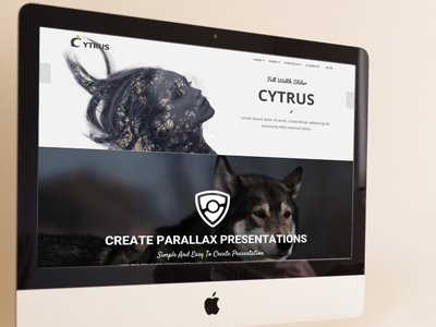 Cytrus Theme Design design web