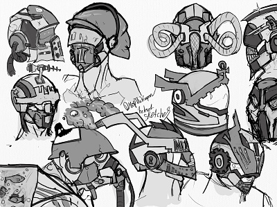 7 min helmet practice sketch sketch