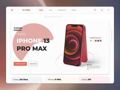 Mr.Toke! • E-commerce Landing Page