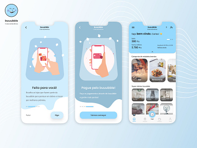 buuubble • Perks Club App app branding design digital product graphic design icon illustration logo minimal ui ui design ux ux design