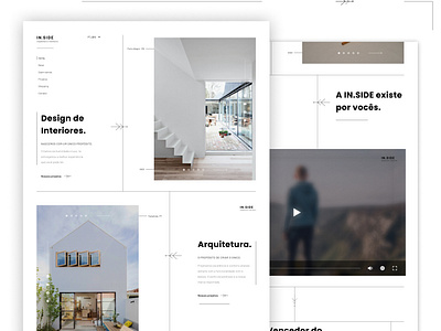 IN.SIDE • Architecture Landing Page