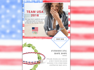 Alex and Ani - Team USA Olympic Email