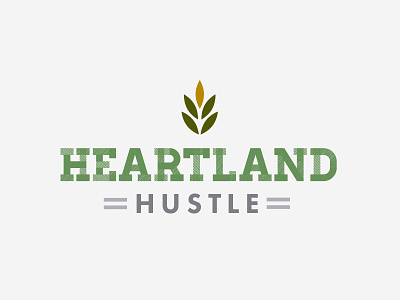 Heartland Hustle Logo Concept 1