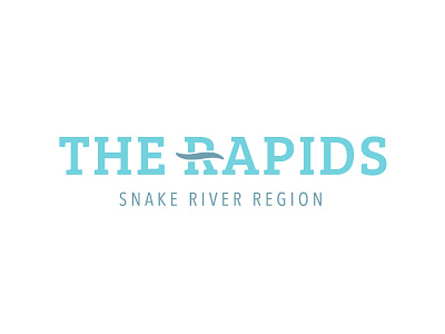 The Rapids Logo Vs1 logo rapids region sales sales team snake river water white water rapids