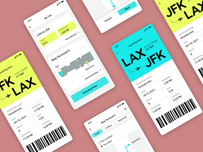 Daily UI 024, Boarding Pass