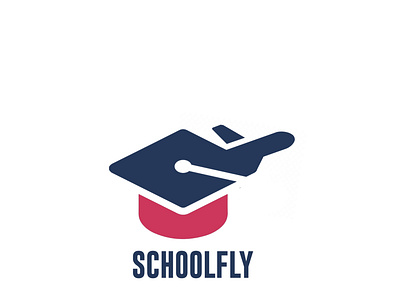 School Fly Logo Project brand identity branding design graphic design logo