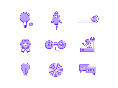 Icon Illustrations digital design digital illustration flat icon icon set iconography illustration web design