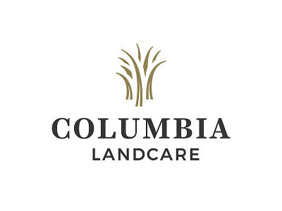 Columbia Landcare brand branding icon iconography identity illustration logo typography