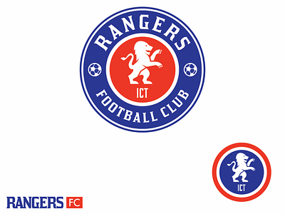 ICT Ranger Soccer Logo Concept