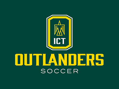 ICT Outlanders Soccer Logo design