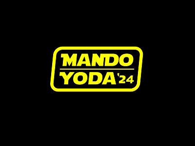 Mando/Yoda 2024 Campaign Logo adobe illustrator baby yoda design disney future illustration logo mandalorian shirt star star wars yoda