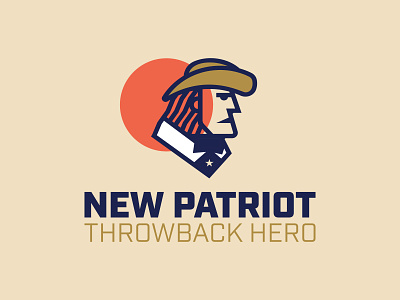 New Patriot Logo Concept america branding design frontier illustration logo man military patriot person usa