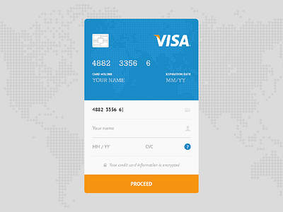 DailyUI #002 - Credit Card Checkout 002 checkout credit card daily design payment ui ux